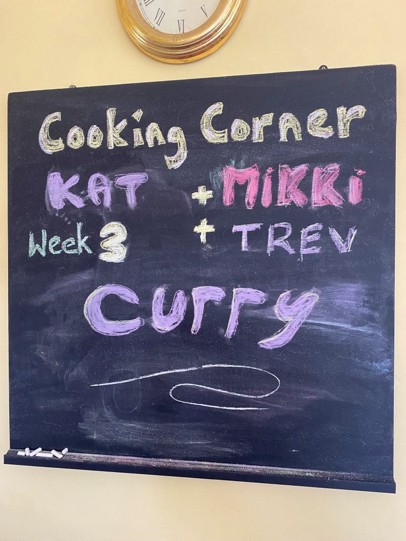 Cooking Corner Week 3 Curry Barnsley Recovery College